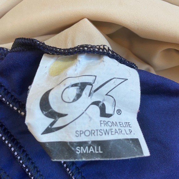 Blue figure skating dress - Picture 5 of 6